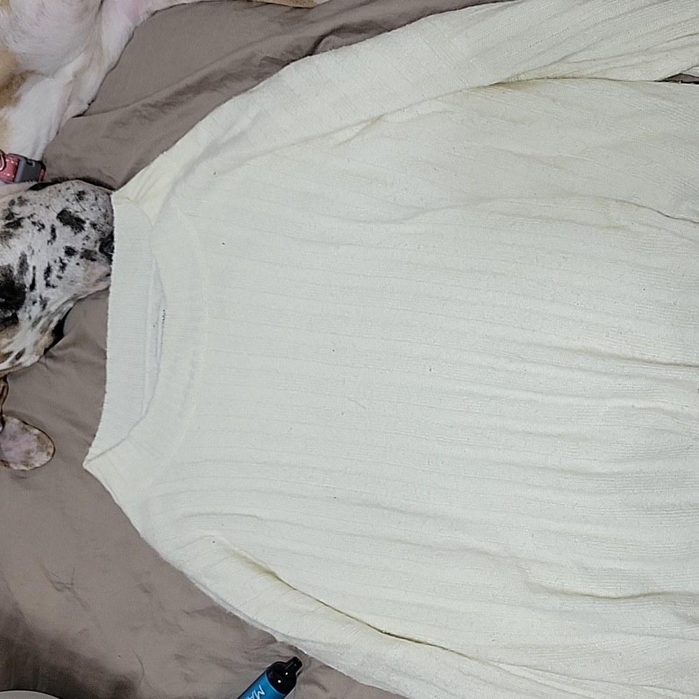 White sweater